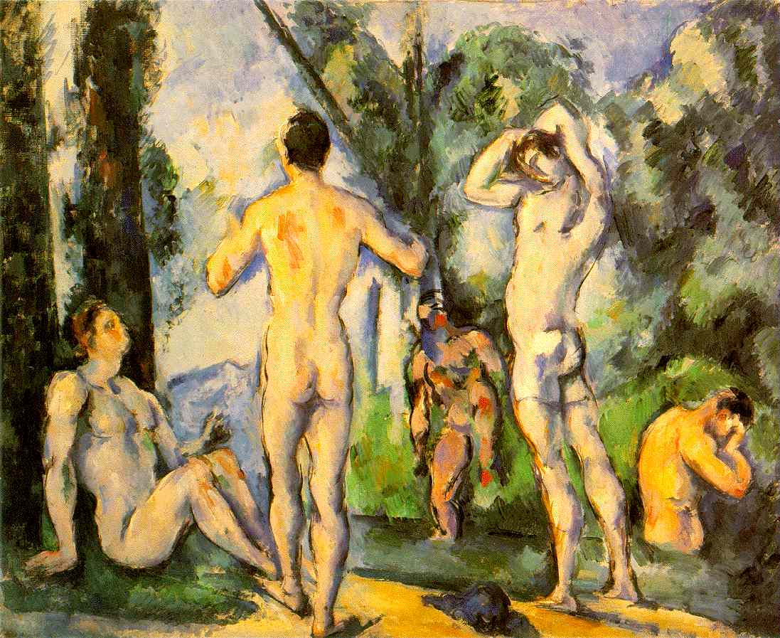 Cezanne - Bathers (Hermitage)