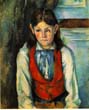 Cezanne - Boy in a Red Vest