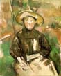 Cezanne - Child with Straw Hat