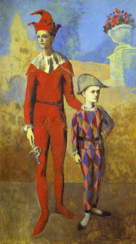 Pablo Picasso - Acrobat and Young Harlequin