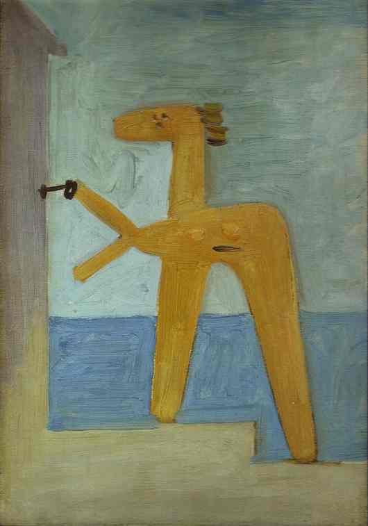 Pablo Picasso - Bather Opening a Cabin