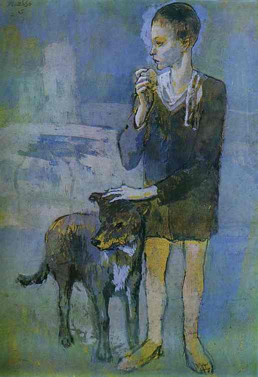 Pablo Picasso - Boy with a Dog