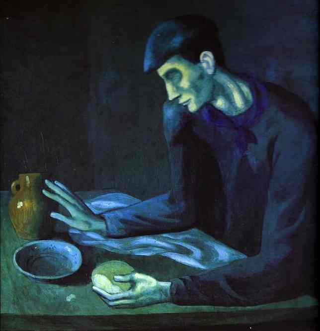 Pablo Picasso - Breakfast of a Blind Man
