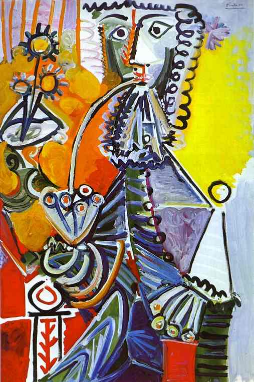 Pablo Picasso - Cavalier with Pipe