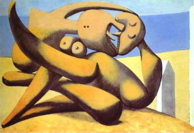 Pablo Picasso - Figures on a Beach