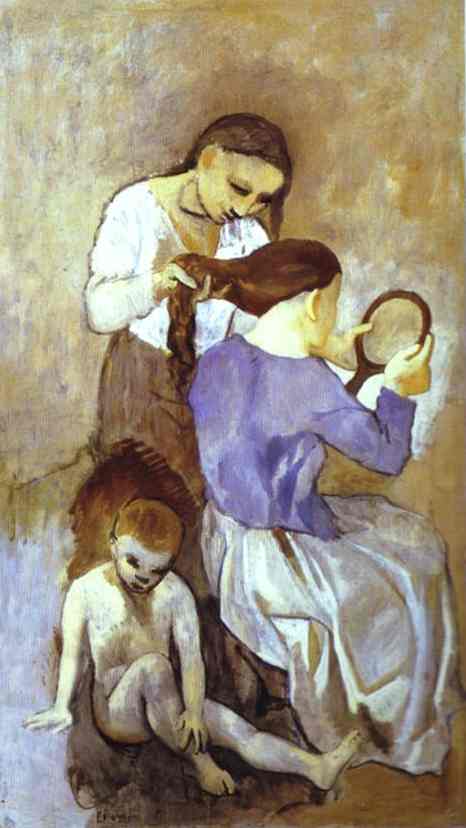 Pablo Picasso - Hairdressing