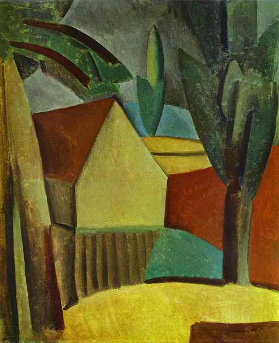 Pablo Picasso - House in a Garden