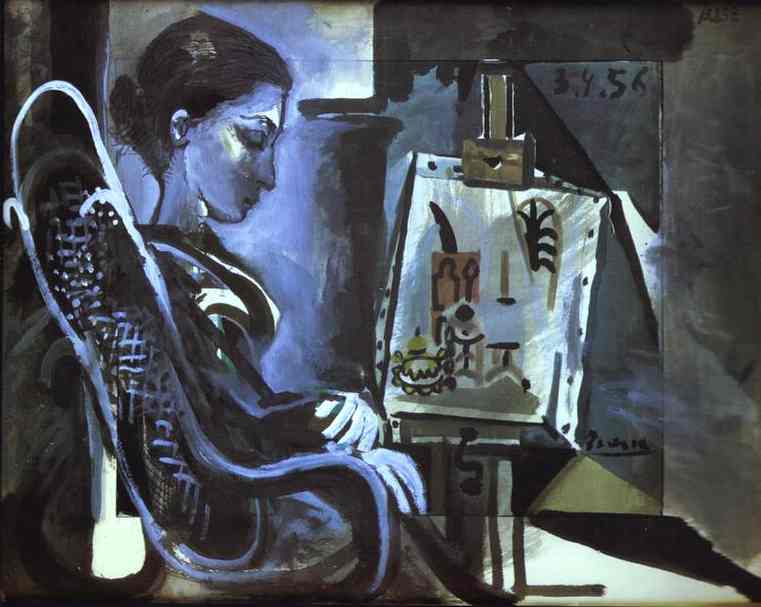 Pablo Picasso - Jacqueline in Studio