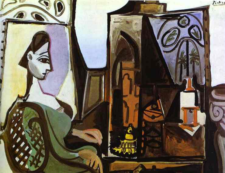 Pablo Picasso - Jacqueline in the Studio