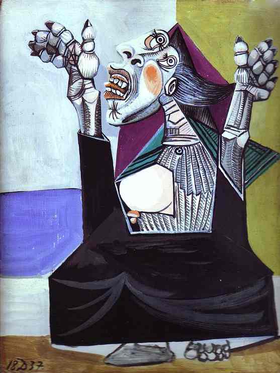 Pablo Picasso - La Suppliante