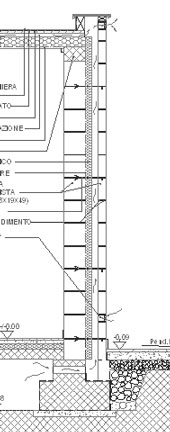 Facciate in pietra dwg