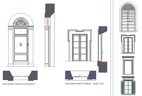 Blocchi autocad porte