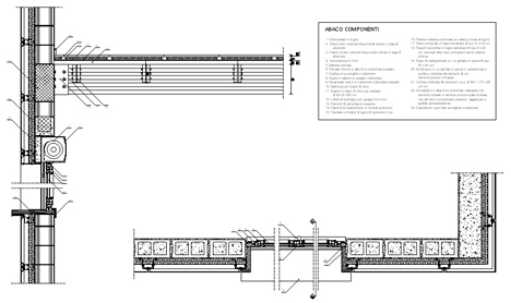 Infisso in legno dwg