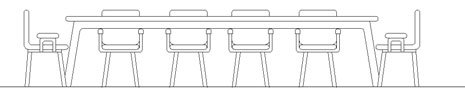 Tavoli prospetto dwg