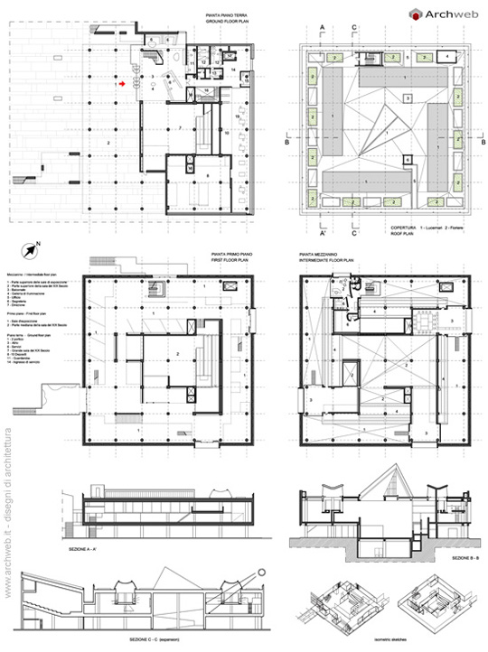 Villa Savoye Floor Plan Dwg >> National Museum of Western Art Tokyo plans Villa Savoye Floor Plan Dwg >> National Museum of Western Art Tokyo plans