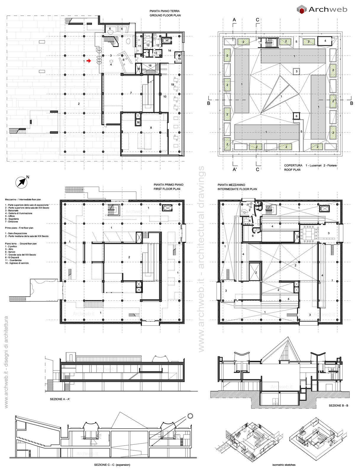 Awesome Museum Floor Plan Dwg