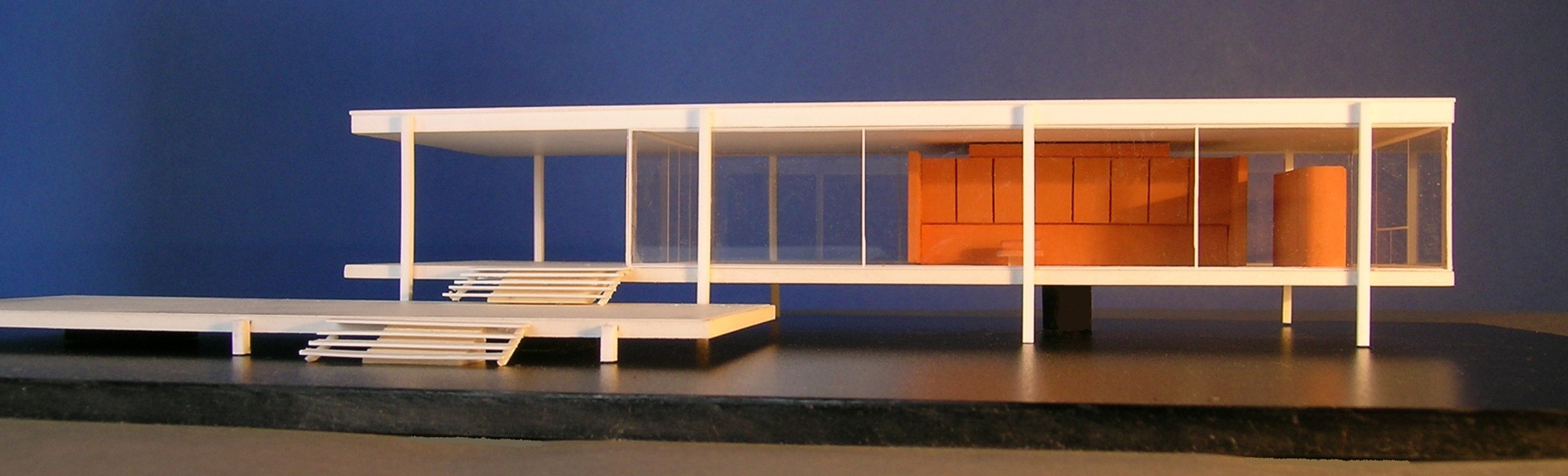 Il plastico della farnsworth house Architettura disegno Scala