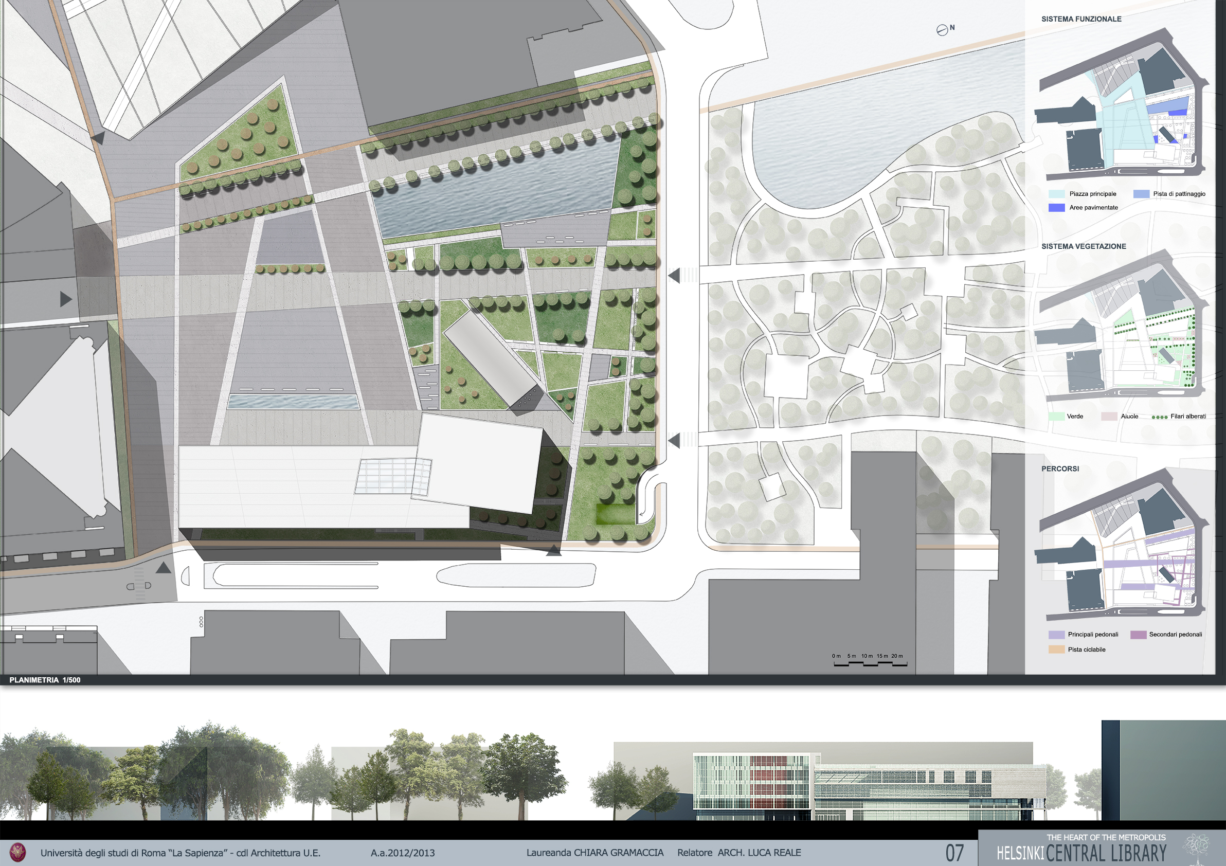 Tesi di chiara gramaccia Progetti di architettura del paesaggio