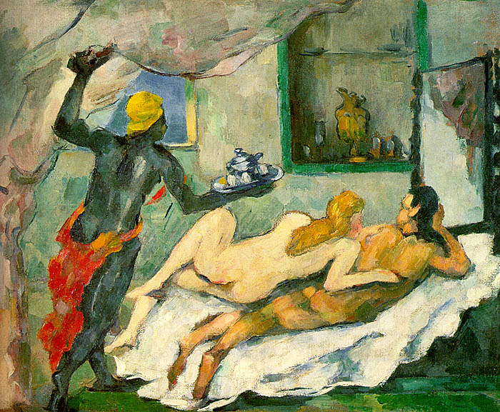 Cezanne - Afternoon in Naples