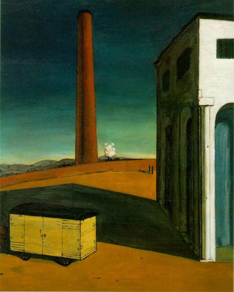 De Chirico - The Anguish of Departure