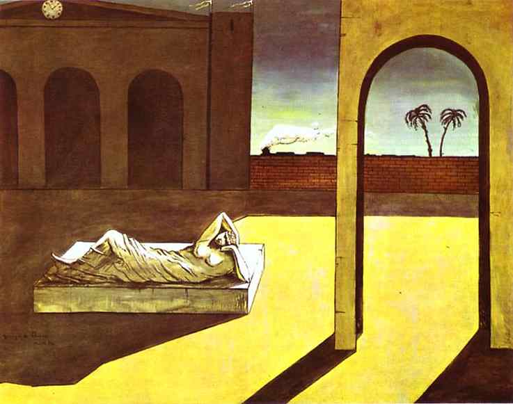 De Chirico - The Soothsayer's Recompense 1913