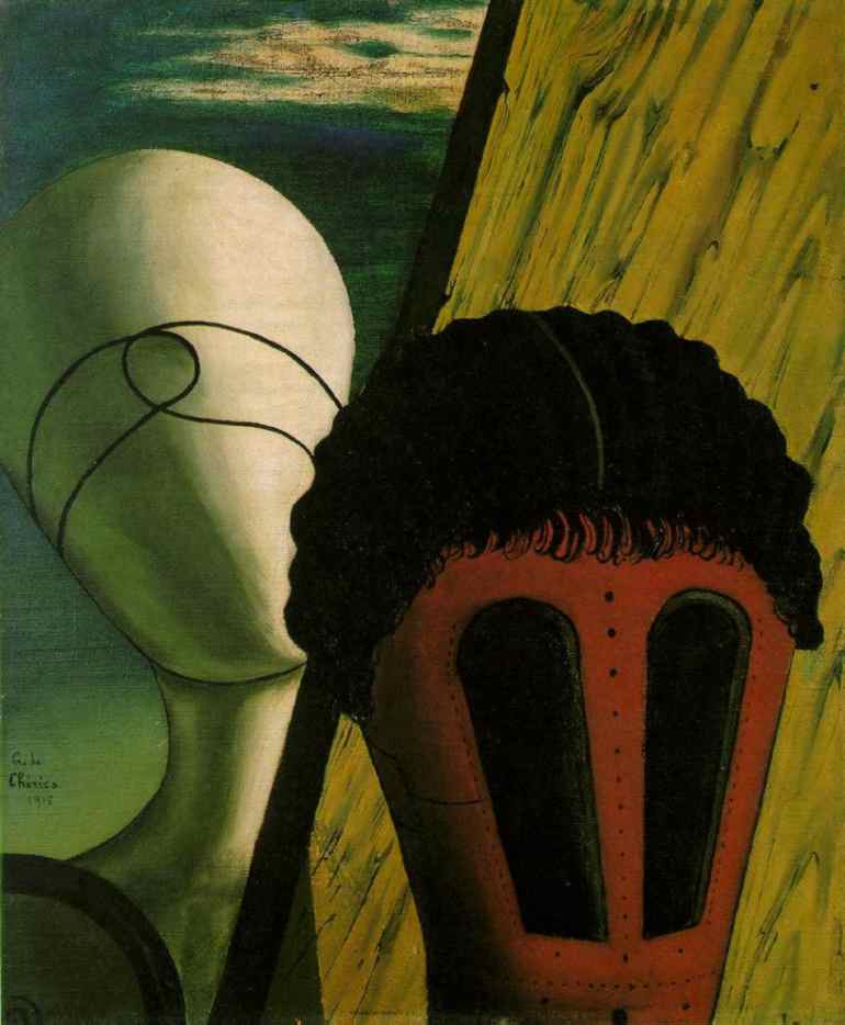 De Chirico - The Two Sisters (The Jewish Angel)
