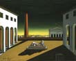 De Chirico - Piazza d'Italia 1948