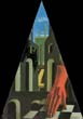 De Chirico - triangolo metafisico 1958