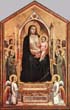 Giotto - Ognissanti Madonna (Madonna in Maestà)