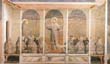 Giotto - Life of Saint Francis - [03] - Apparition at Arles