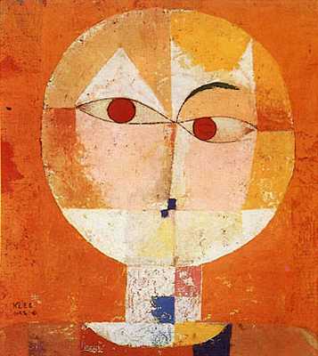 Klee - Head of a Man