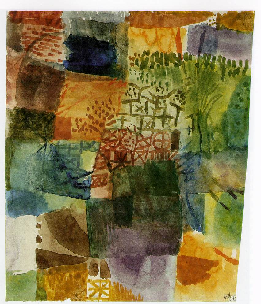 Klee - Remembrance of a Garden