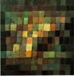 Klee - Ancient Sound, Abstract on Black