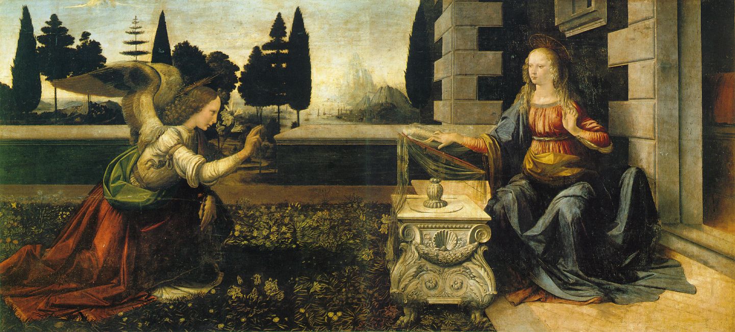 Leonardo - Annunciation
