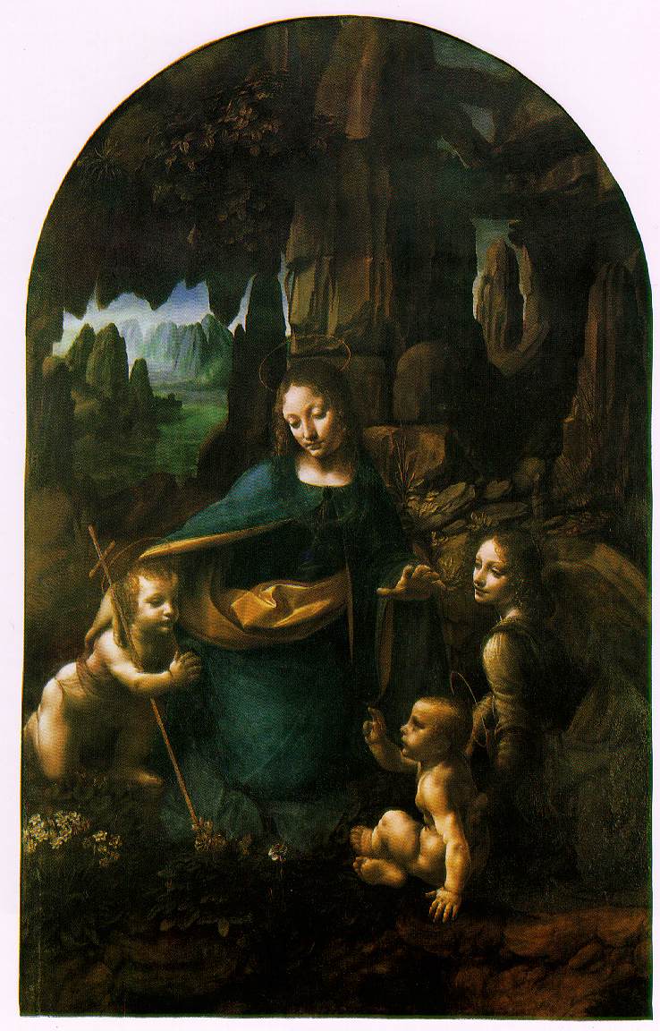 Leonardo - Virgin of the Rocks - London