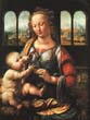 Leonardo - The Madonna of the Carnation