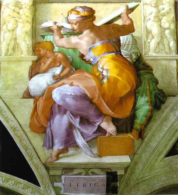 Michelangelo - The Libyan Sibyl