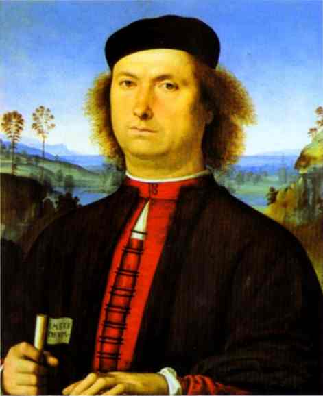 Pietro Perugino - Portrait of Francesco delle Opere