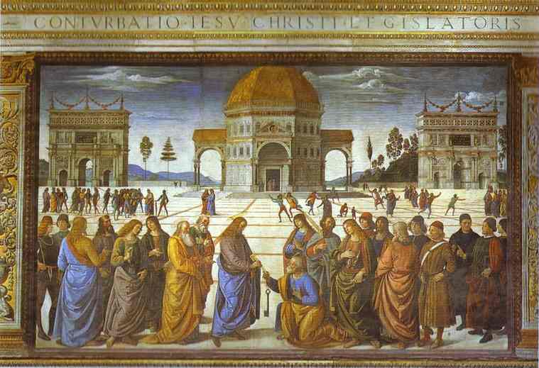 Pietro Perugino - The Delivery of the Keys