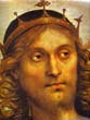 Pietro Perugino - The Almighty with Prophets and Sybils (detail)