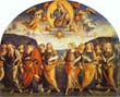 Pietro Perugino - The Almighty with Prophets and Sybils
