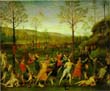 Pietro Perugino - The Combat of Love and Chastity