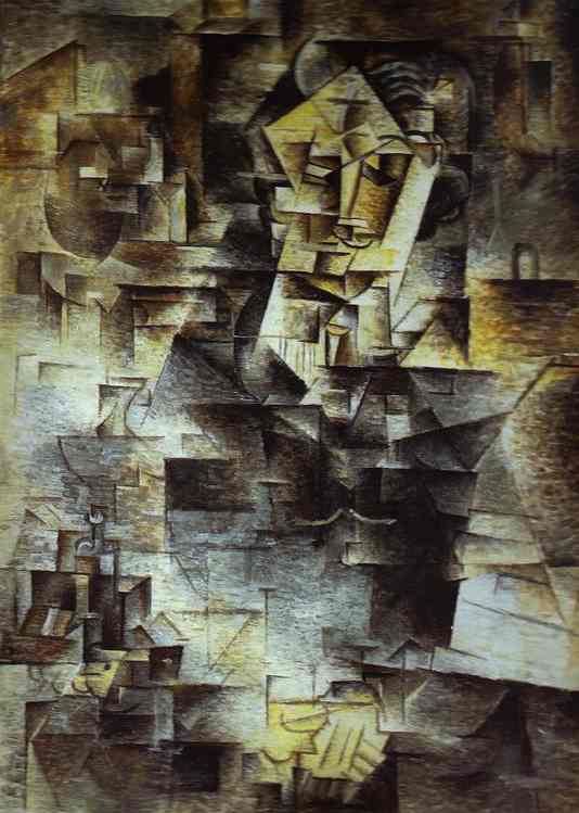 Pablo Picasso - Portrait of Kahnweiler