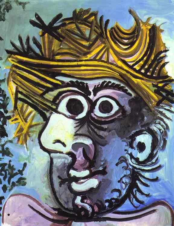 Pablo Picasso - Portrait of Man in a Hat