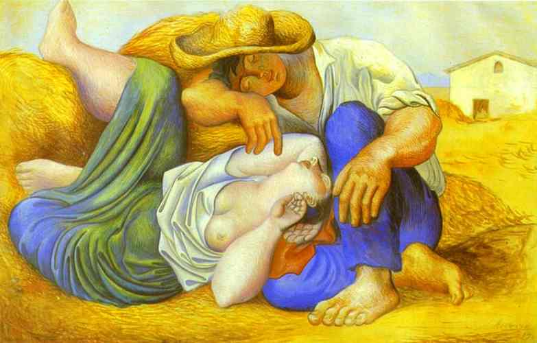 Pablo Picasso - Sleeping Peasants
