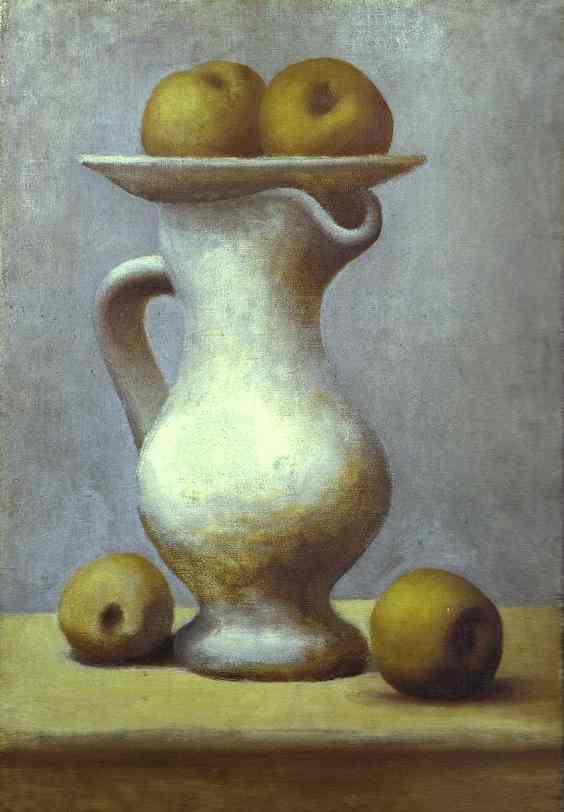 Pablo Picasso - Still-Life with a Pitcher and Apples