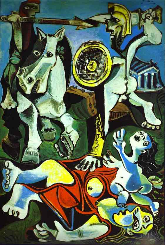 Pablo Picasso - The Rape of the Sabine Women