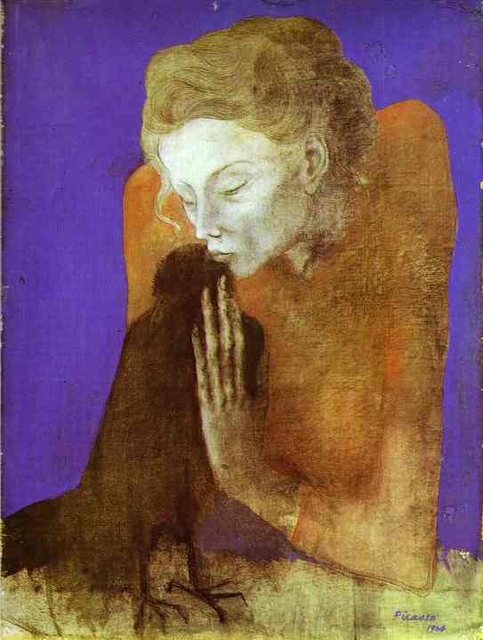 Pablo Picasso - Woman with a Crow