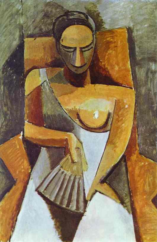 Pablo Picasso - Woman with a Fan