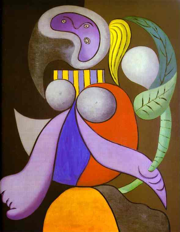 Pablo Picasso - Woman with a Flower